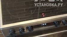 Установить электрическую плиту