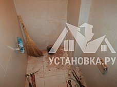 Работа по установке счетчиков воды