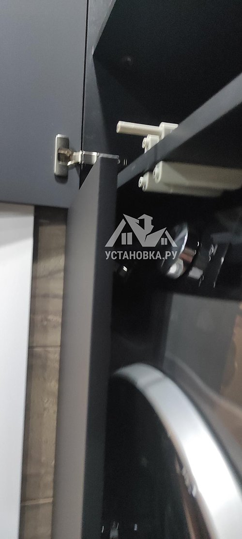 Установить стиральную и сушильную машину в колонну