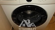 Установить отдельностоящую стиральную машину Samsung WF60F1R2F2W