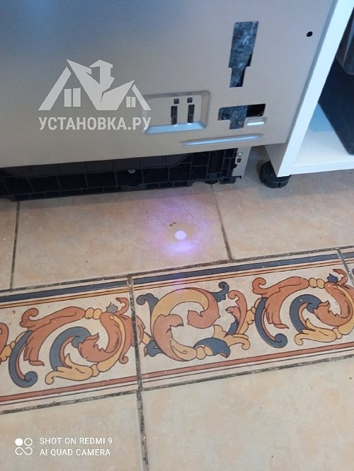 Установить посудомоечную машину