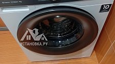 Установить новую отдельно стоящую стиральную машину