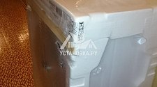 Установить новую стиральную машину Hotpoint-Ariston VMUF 501 B отдельно стоящую на кухне