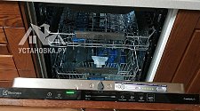 Установить посудомоечную машину встраиваемую 