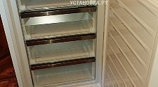 Установить новый отдельно стоящий холодильник