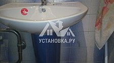 Демонтировать и установить подвесную раковину