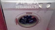 Установить стиральную машину соло Indesit