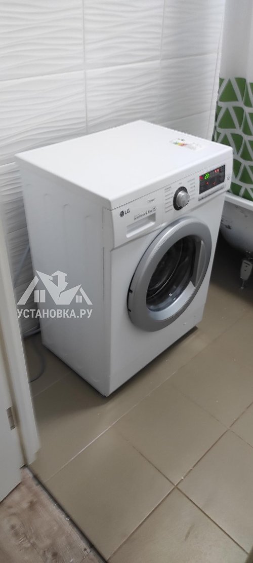 Установить и подключить стиральную машину
