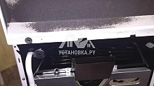 Установить новую газовую плиту Гефест на место предыдущей 