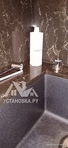 Установить дозатор для жидкого мыла Omoikiri Modern Dispenser ОМ-02-С
