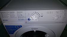 Установить новую стиральную машину Indesit на готовые коммуникации