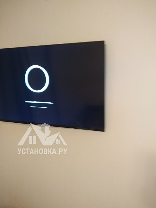 Установить/подвесить и настроить телевизор