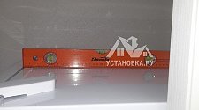 Установить новую отдельно стоящую стиральную машину