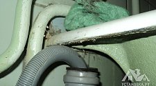 Заменить часть канализационной трубы в ванной