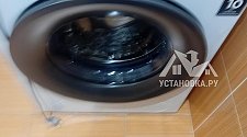 Установить новую отдельно стоящую стиральную машину