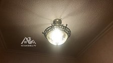 Демонтировать и установить потолочные светильники