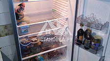 Произвести установку нового отдельно стоящего холодильника Атлант