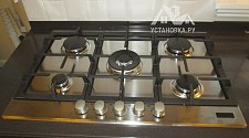 Работа по установке газовой варочной панели