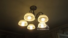 Установить люстру Odeon Light 2945/5C