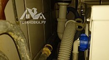 Установить новую отдельно стоящую стиральную машину