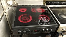 Установить электрическую плиту