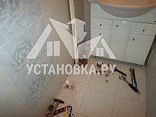 Работа по установке счетчиков воды