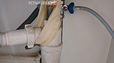 Установить новую отдельно стоящую стиральную машину
