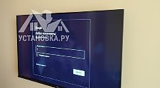 Установить/подвесить и настроить телевизор