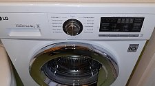 Установить стиральную машину соло LG F-1096SD3