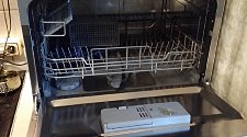 Установить компактную посудомоечную машину Канди
