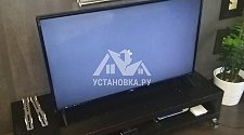 Установить телевизор  на кронштейн в Москве