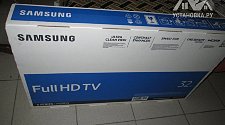 Установить телевизор Samsung на подставку и настроить 