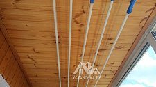 Установить потолочную сушилку на балкон