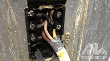 Установить электрическую плиту