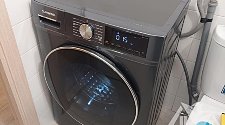 Установить новую отдельно стоящую стиральную машину в ванной