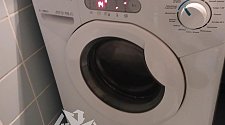 Установить новую отдельно стоящую стиральную машину