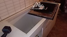Демонтировать кухонный гарнитур с бытовой техникой