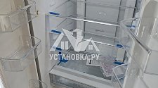 Установка холодильника Side-by-Side