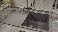 Установить новую накладную мойку Omoikiri Sakaime 79 79-PL