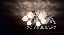 демонтировать потолочную люстру