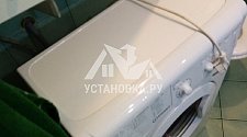 Установить в ванной комнате новую стиральную машину Haier