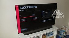 Установить и настроить телевизор LG диагональ 55 дюймов