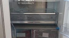 Установить холодильник  Side-by-Side