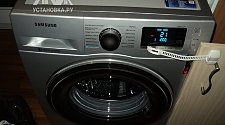 Установить стиральную машину Samsung WW80K62E07SDLP