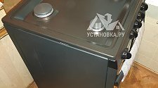 Установить газовую плиту