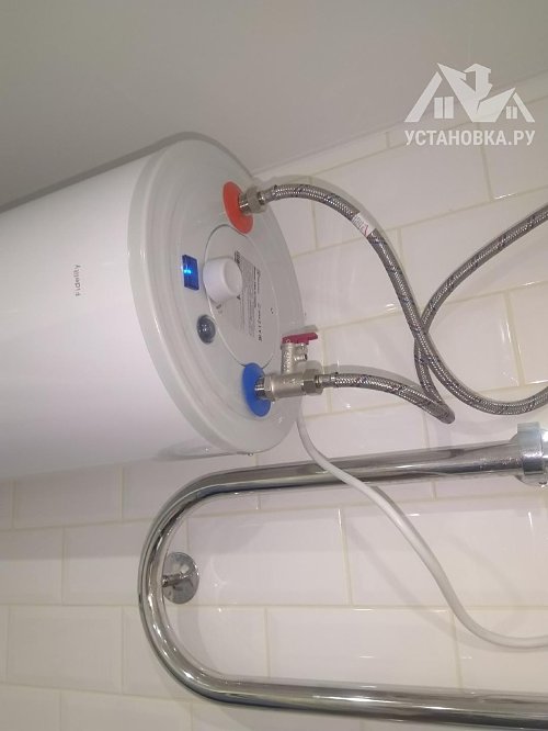 Установить водонагреватель накопительный электрический
