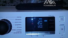 Установить стиральную машину Samsung WW70K62E00WDLP в ванной