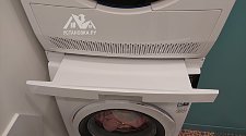 Установить новую сушильную машину Electrolux в колонну 