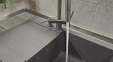 Установить новую накладную мойку Omoikiri Sakaime 79 79-PL