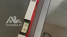 Установить новую отдельно стоящую стиральную машину